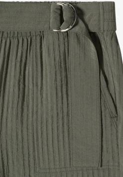 High Waist broek met wijde pijpen in Loose Fit
