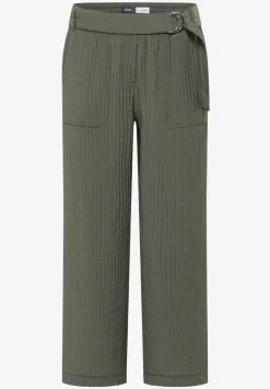 High Waist broek met wijde pijpen in Loose Fit