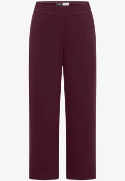 High Waist broek met wijde pijpen in Loose Fit