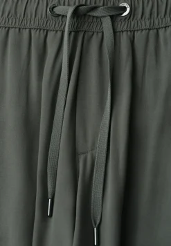 High Waist broek met wijde pijpen in Loose Fit