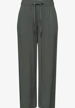 High Waist broek met wijde pijpen in Loose Fit
