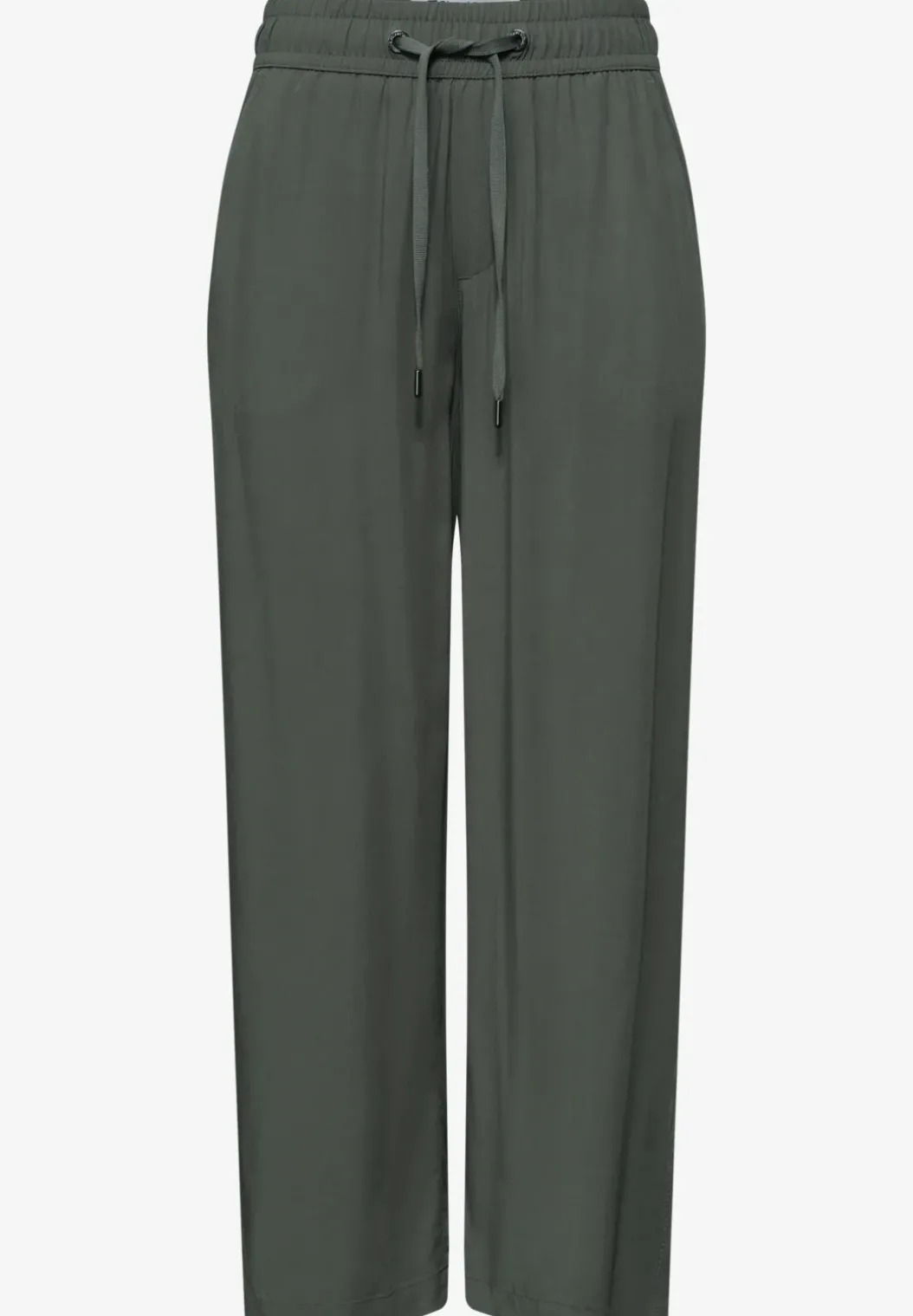 High Waist broek met wijde pijpen in Loose Fit