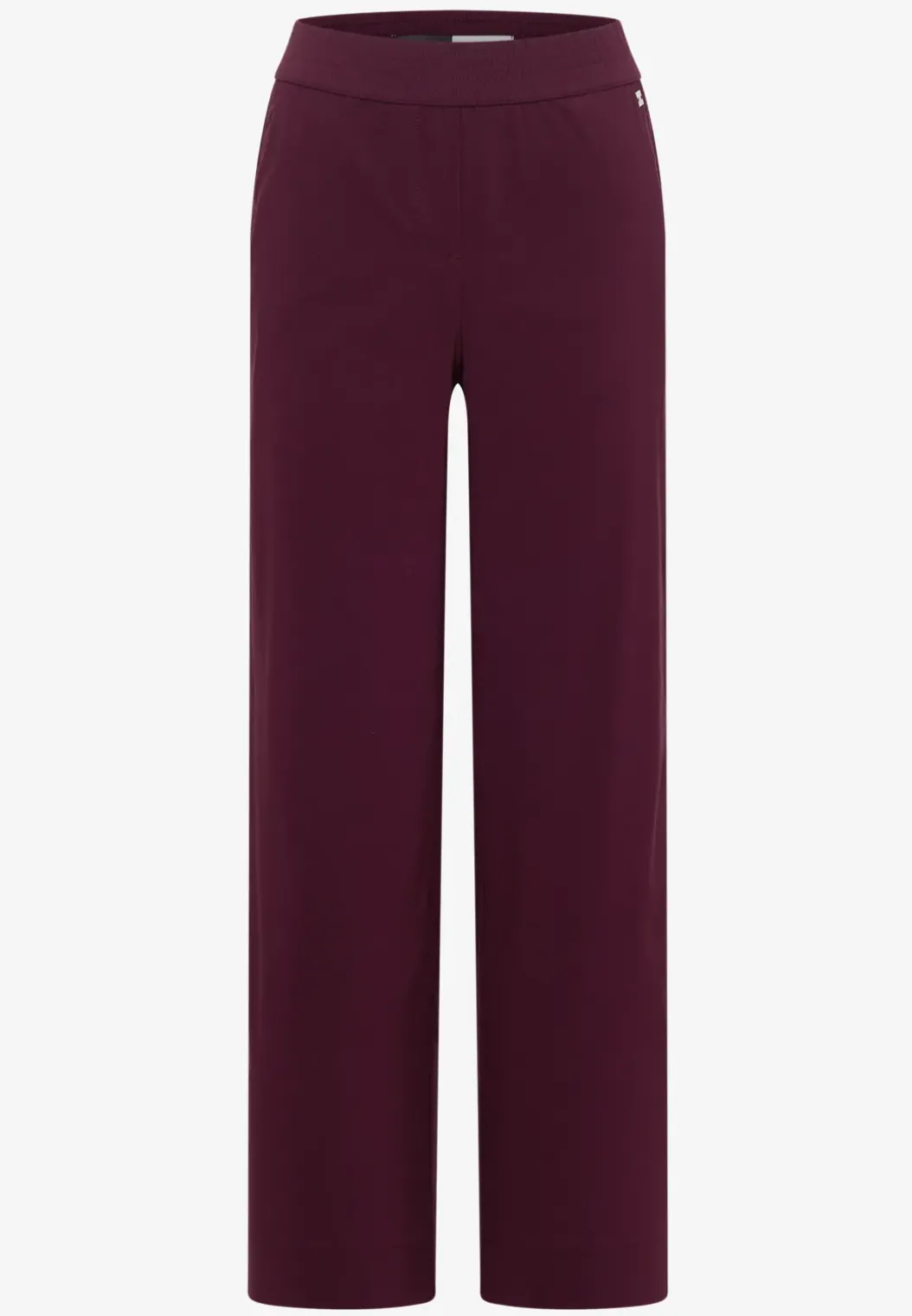 High Waist broek met wijde pijpen in Loose Fit