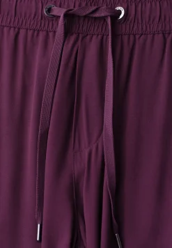 High Waist broek met wijde pijpen in Loose Fit