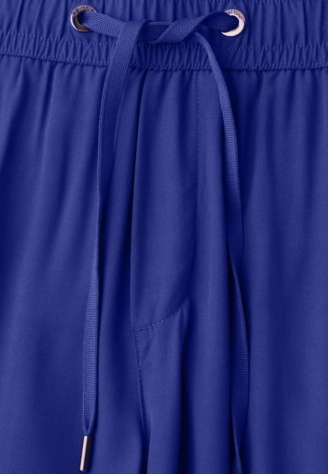 High Waist broek met wijde pijpen in Loose Fit
