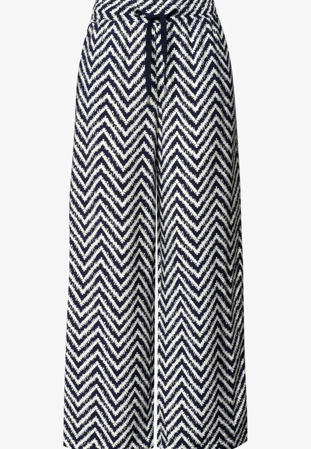 High Waist broek met wijde pijpen in Loose Fit