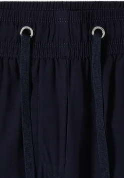 High Waist broek met wijde pijpen in Loose Fit