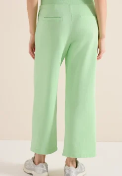 High Waist broek met wijde pijpen in Loose Fit