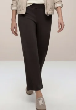 High Waist broek met wijde pijpen in Loose Fit