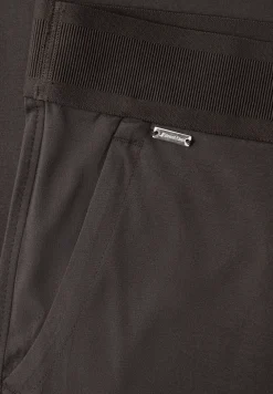 High Waist broek met wijde pijpen in Loose Fit