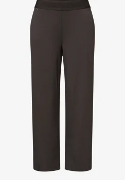 High Waist broek met wijde pijpen in Loose Fit