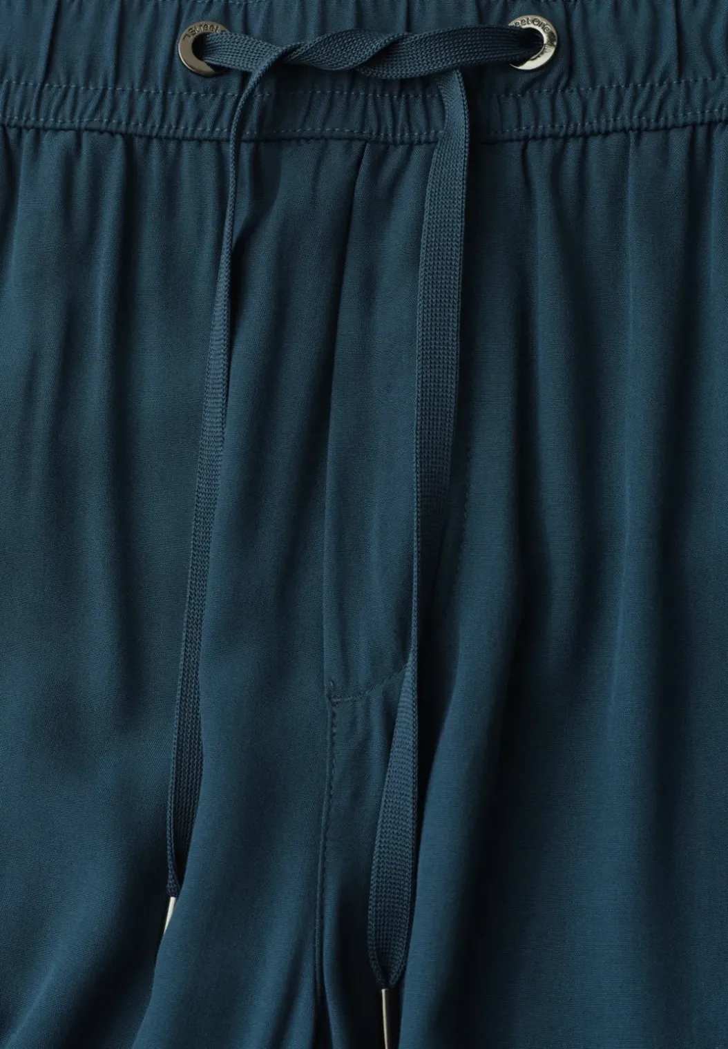 High Waist broek met wijde pijpen in Loose Fit