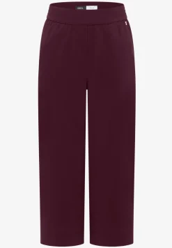 High Waist broek met wijde pijpen in Loose Fit