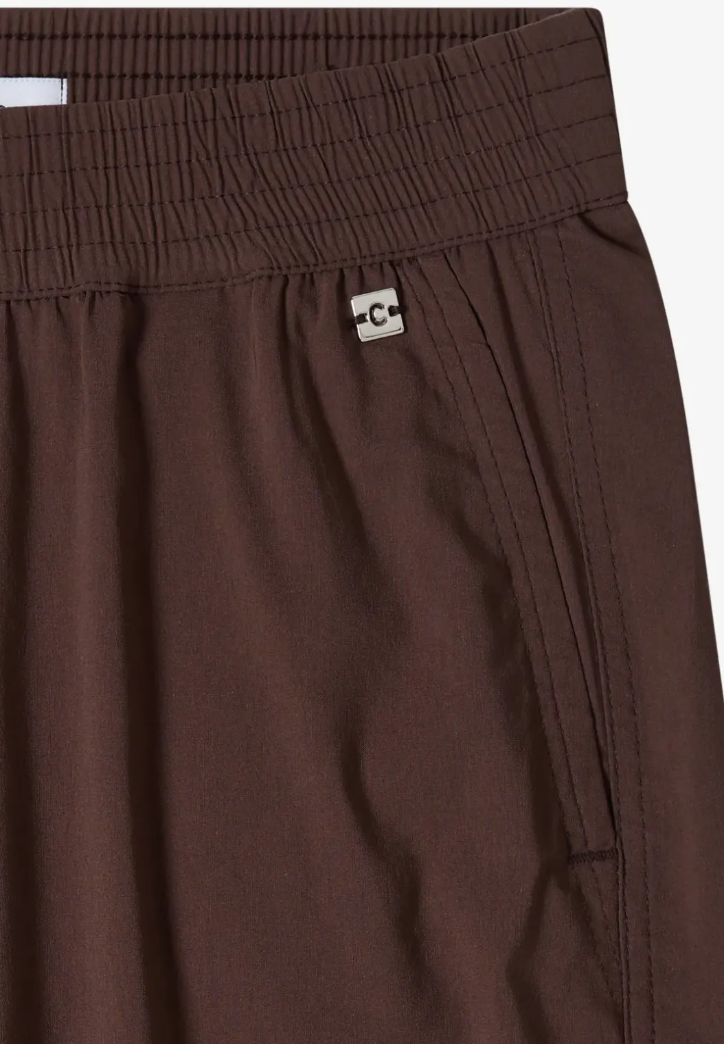 High Waist broek met wijde pijpen in Loose Fit