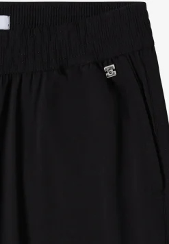 High Waist broek met wijde pijpen in Loose Fit