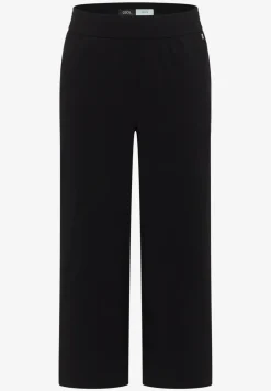 High Waist broek met wijde pijpen in Loose Fit