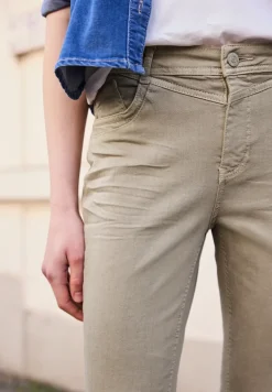 High Waist kick flare broek in Slim Fit