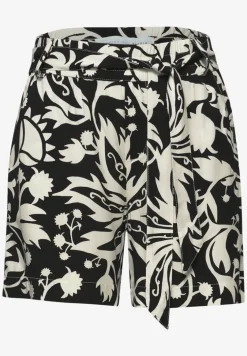 High Waist shorts met riem