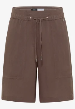 High Waist shorts met Wide Legs en structuur