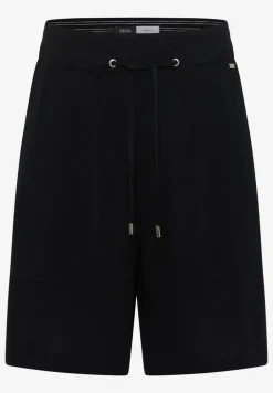 High Waist shorts met Wide Legs en structuur