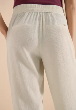 High Waist straight legs broek in Loose Fit