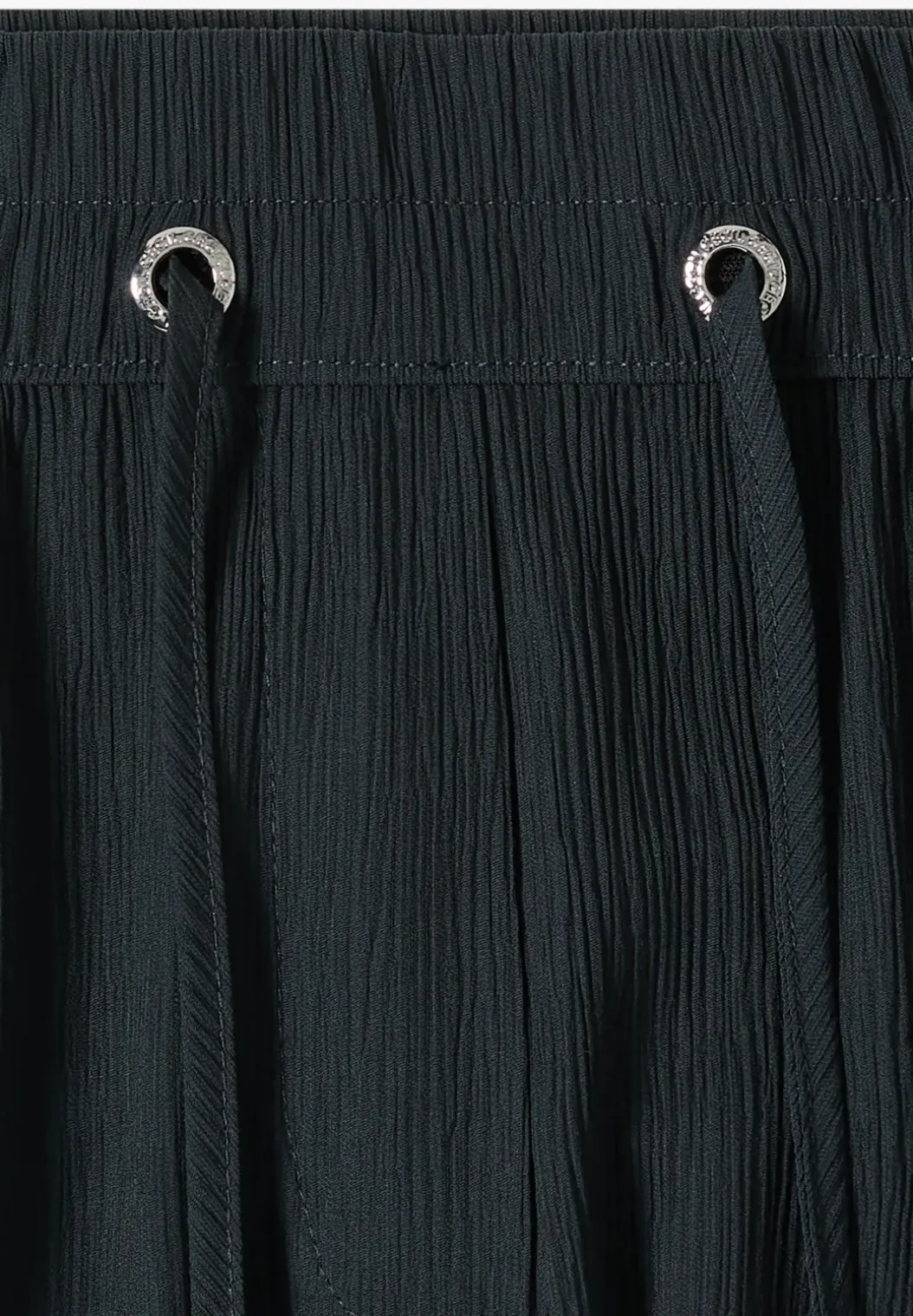 High Waist straight legs broek in Loose Fit