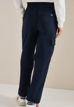 High Waist straight legs broek in Loose Fit