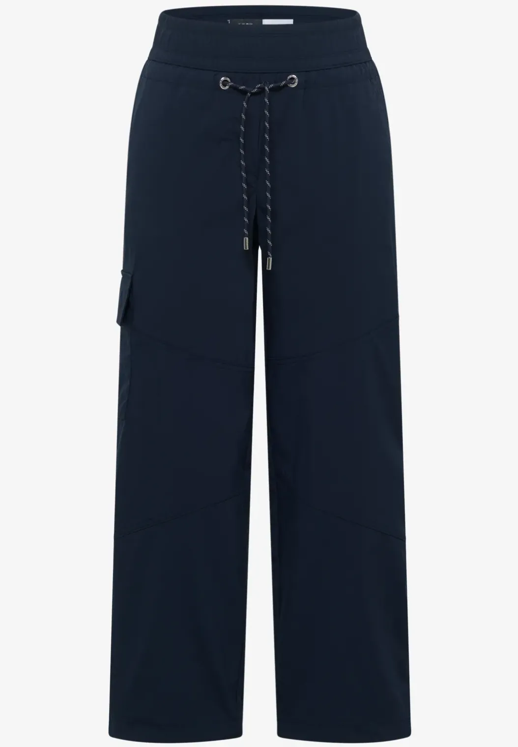 High Waist straight legs broek in Loose Fit