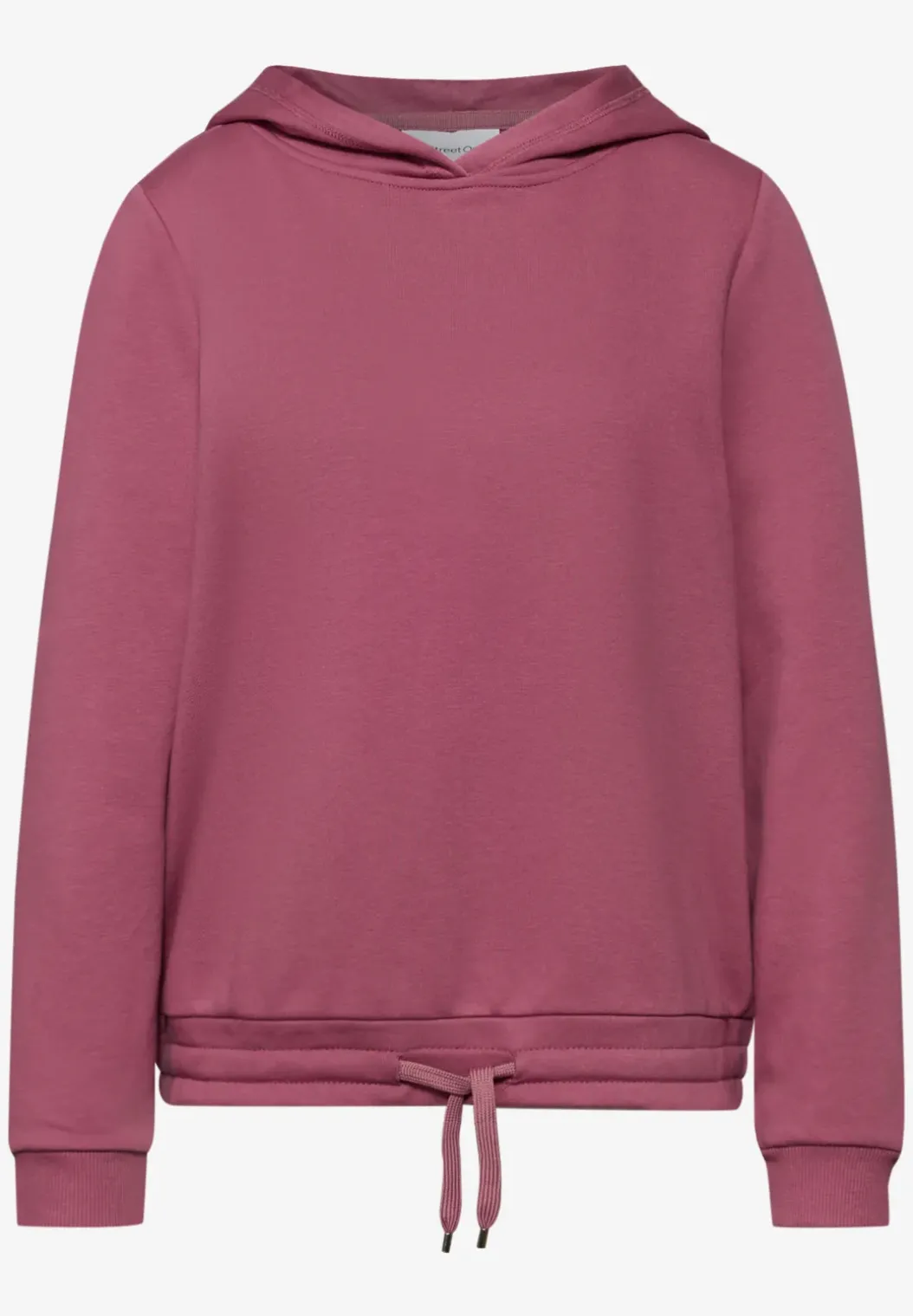 Hoodie in effen kleur