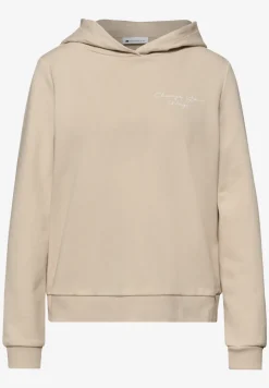 Hoodie met achteropdruk