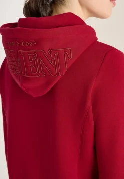Hoodie met borduursel