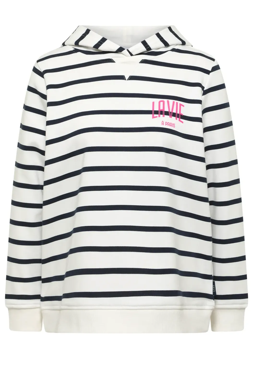 Hoodie met borstprint