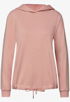 Hoodie met gallon strepen