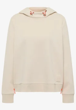 Hoodie met ritsdetails