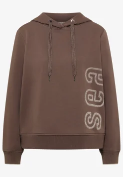Hoodie met rugprint