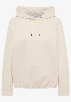 Hoodie met structuur