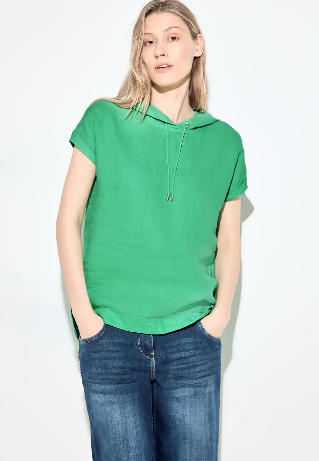 Hoodie-blouse
