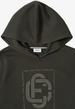 Hoodie met edelstenen