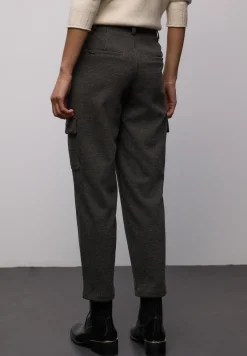 Houndstooth cargo broek