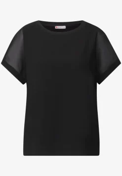 2-in-1 chiffon shirt