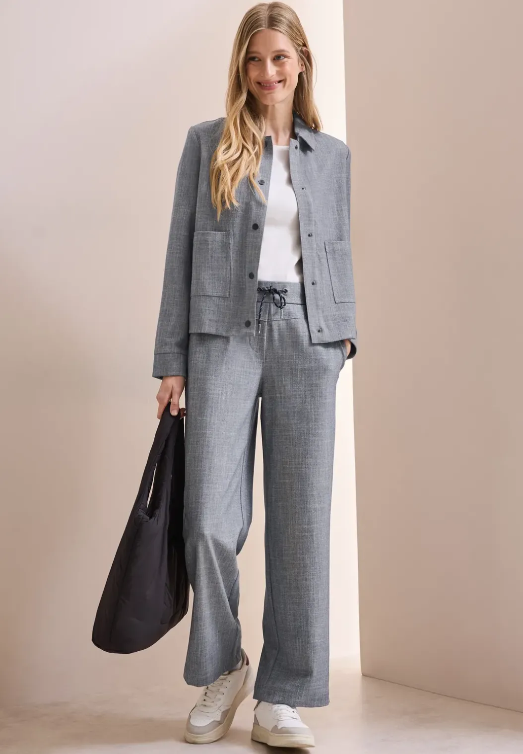 Jacquard blouson