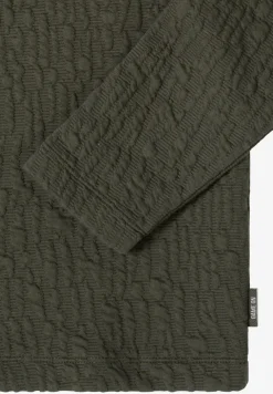 Jacquard Funnel Hals Shirt