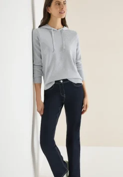 Jacquard hoodie met glitter