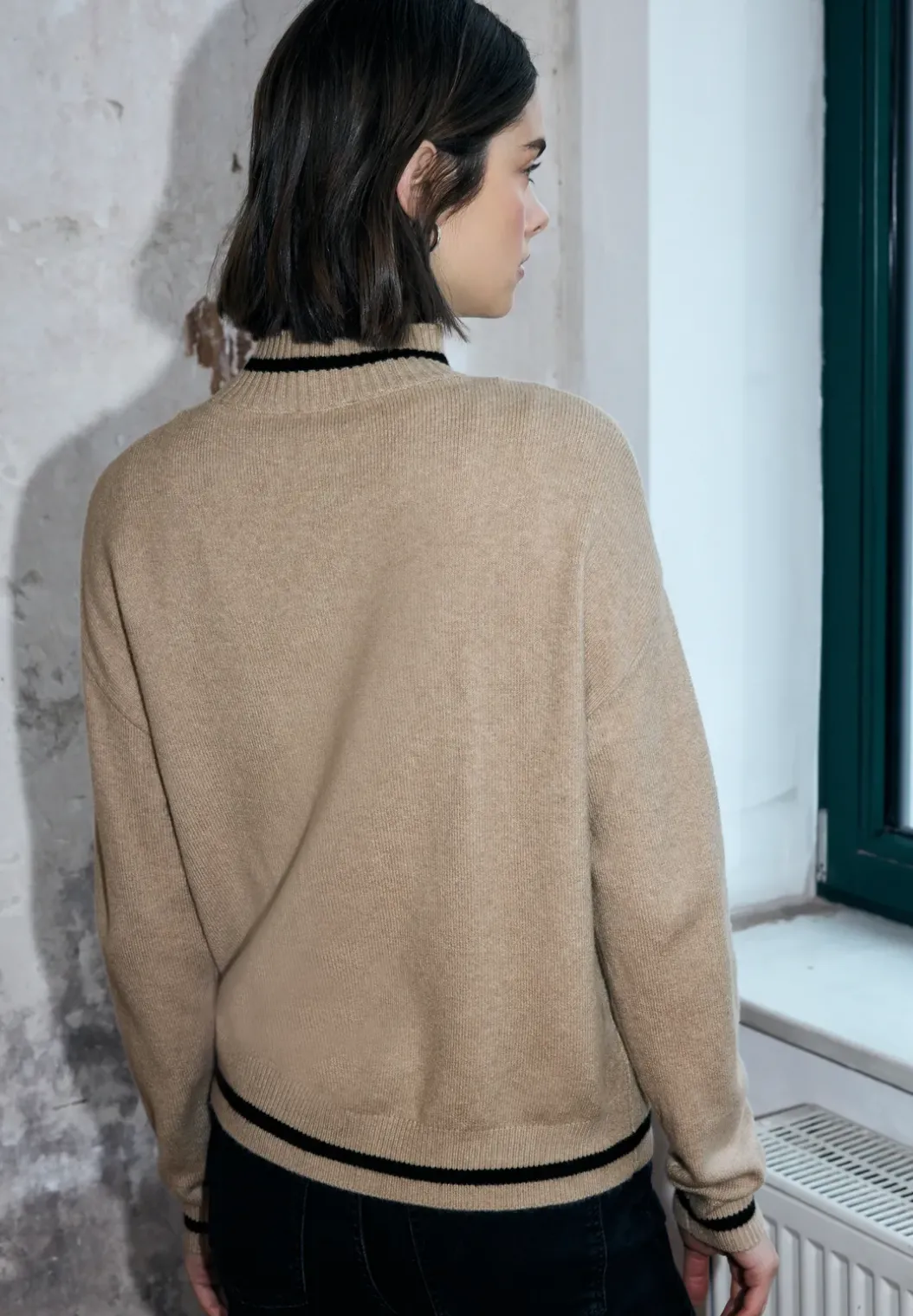 Jacquard trui met hart