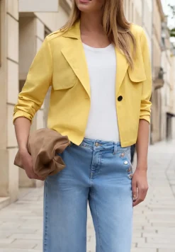 Jas in trench look