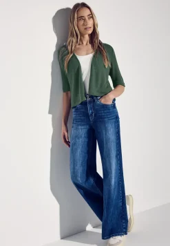 Jas met gebreide look