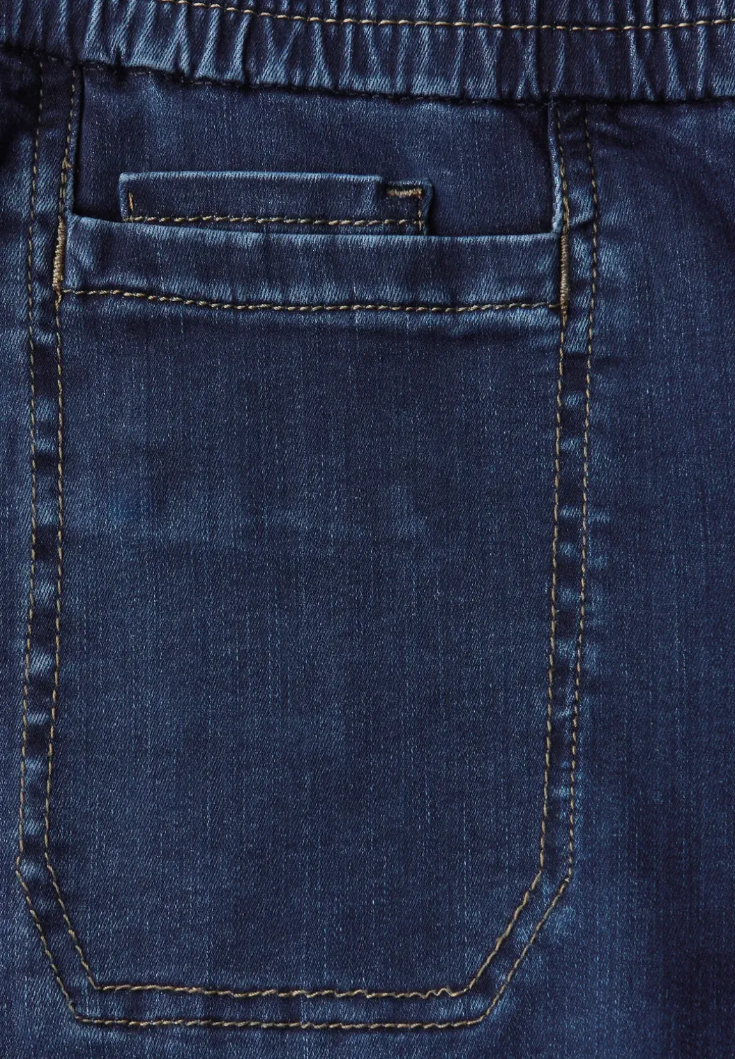 Jeans met elastische tailleband