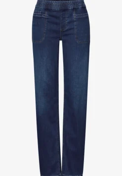 Jeans met elastische tailleband