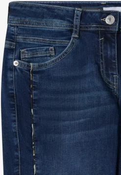 Jeans met gallonstrepen