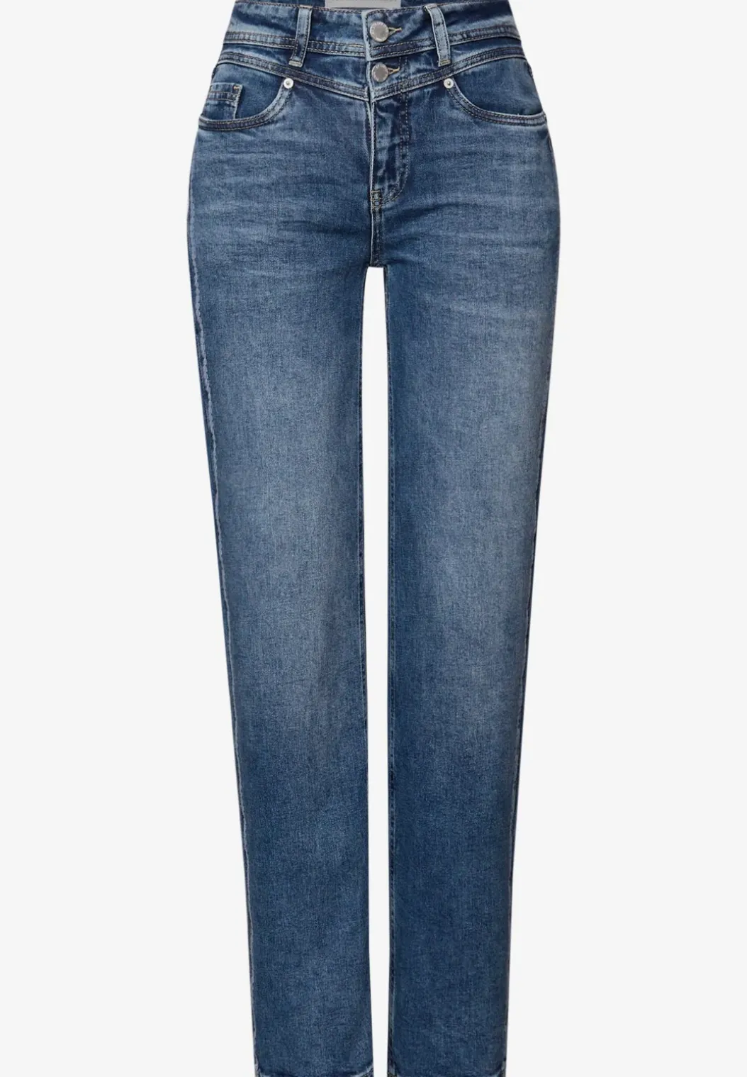 Jeans met gallonstrepen